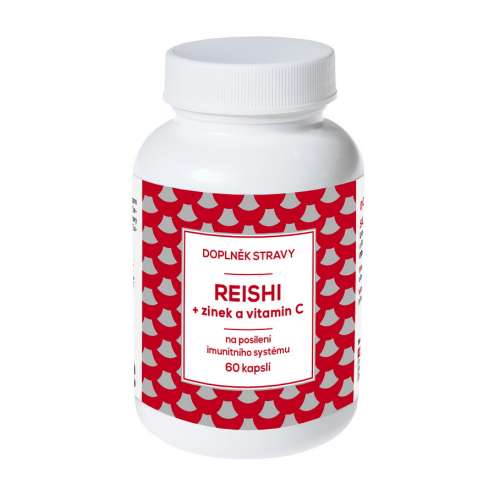 Reishi + Zinc and Vitamin C, 60 kaps